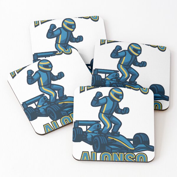 Item preview, Fernando Alonso Celebrating designed and sold by BleacherThreads.