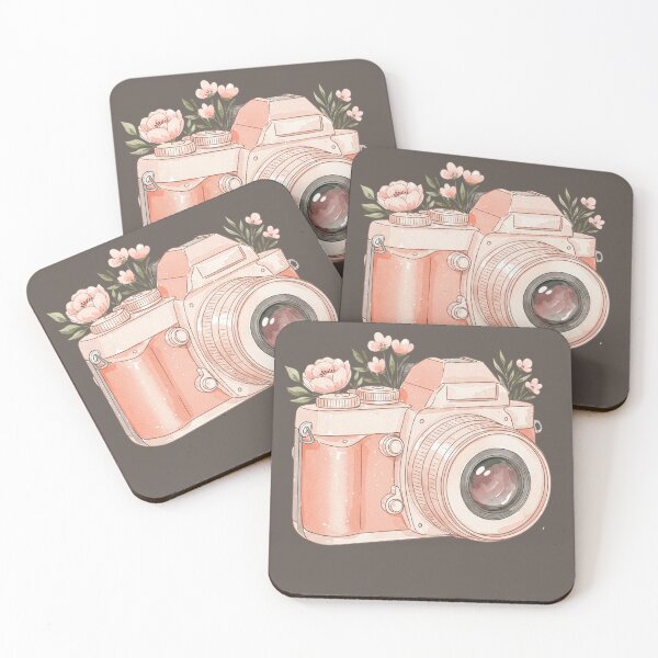 Item preview, pink vintage camera designed and sold by obinsuma.