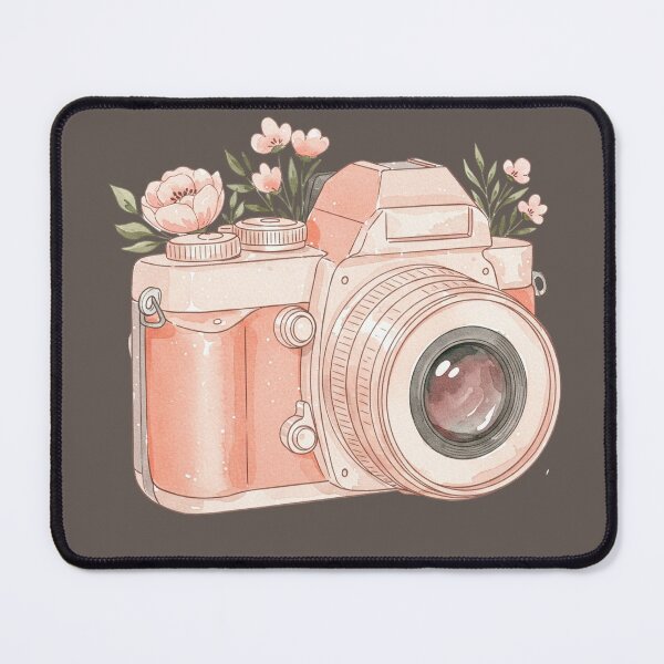 Item preview, pink vintage camera designed and sold by obinsuma.