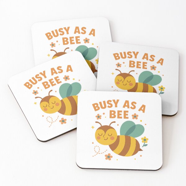 Item preview, Busy As a Bee – Mary Blair-Inspired Retro Bee Design designed and sold by Zippitydodads.
