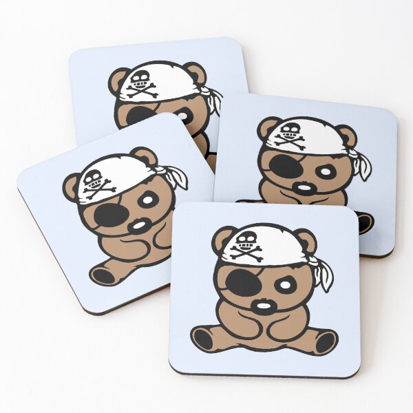 Item preview, Evil Bear Pirate Crew Captain Sailer Buccaneer Sailing designed and sold by shirt-o-mat.
