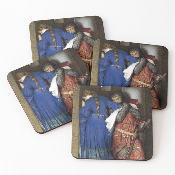 Item preview, The Meeting on the Turret Stairs - Frederick William Burton 1864 designed and sold by forgottenbeauty.