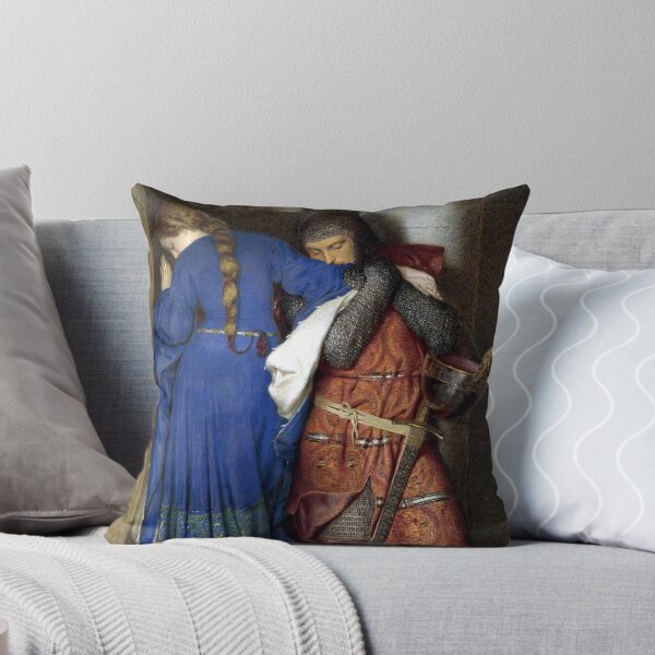 Item preview, La rencontre dans l'escalier de la tourelle - Frederick William Burton 1864 designed and sold by forgottenbeauty.