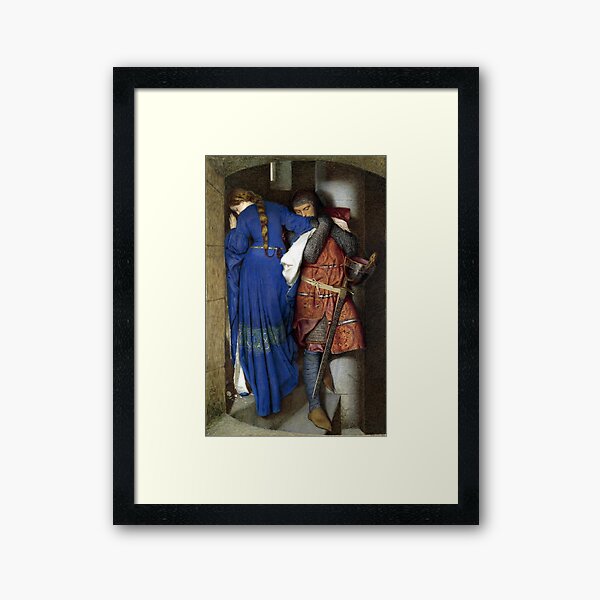 Item preview, The Meeting on the Turret Stairs - Frederick William Burton 1864 designed and sold by forgottenbeauty.