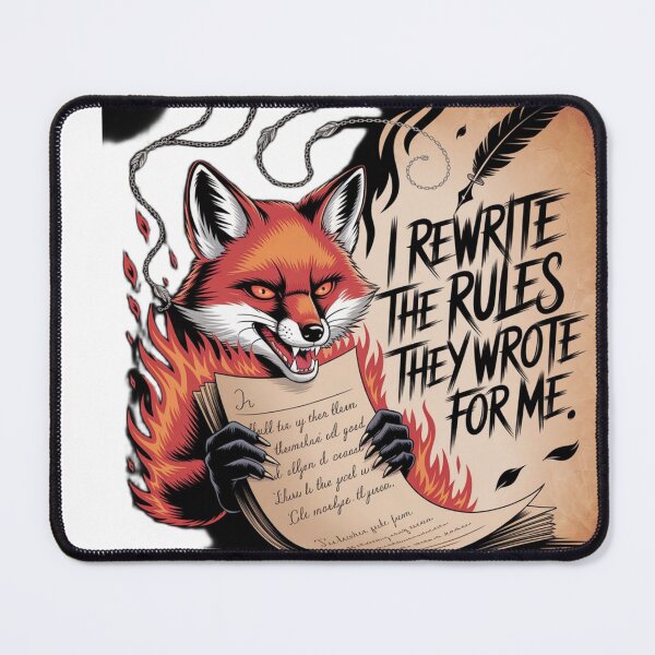Item preview, Rewrite the Rules | Neon Graffiti Rebel Quote designed and sold by MoodtypeS25.