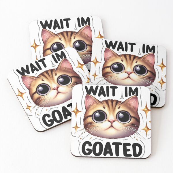 Item preview, Wait Im Goated Cat designed and sold by HaydenMillepied.