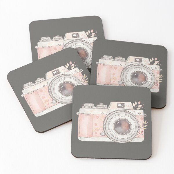 Item preview, pink vintage camera designed and sold by obinsuma.