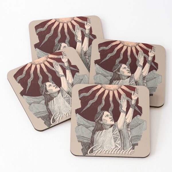 Item preview, Gratitude to Mother Earth Illustration of the Earth Goddess designed and sold by Sublime Infinito.