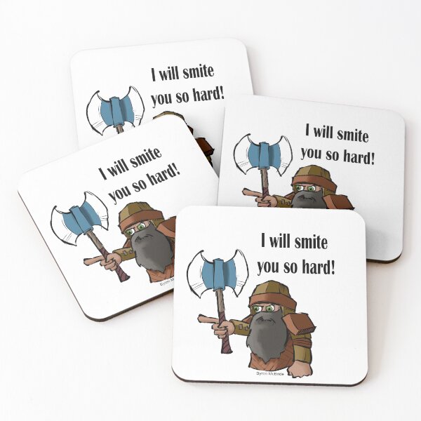 Item preview, I will smite you so hard! designed and sold by Byron McBride.