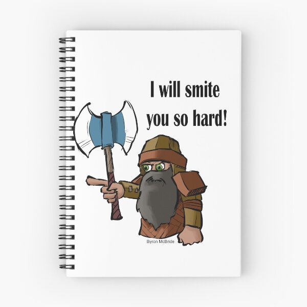 Item preview, I will smite you so hard! designed and sold by Byron McBride.