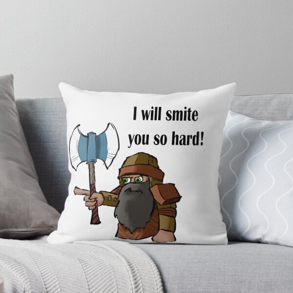 Item preview, I will smite you so hard! designed and sold by Byron McBride.