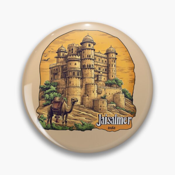 Item preview, Jaisalmer, India – Golden Fort & Camel designed and sold by Myra365Art.
