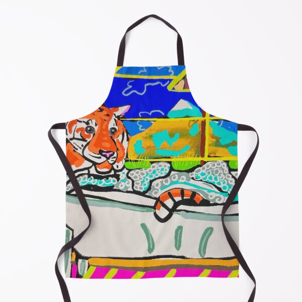 Item preview, Regal TIger in the Bathtub designed and sold by Colorfulmaiden.