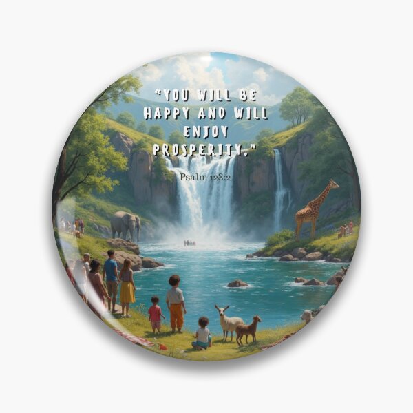 Item preview, You will be happy and will enjoy prosperity —Psalm 128:2 (English) designed and sold by Jovyharts.