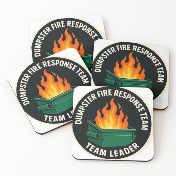 Item preview, Dumpster Fire Response Team designed and sold by Halb92.