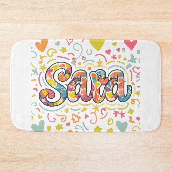 Item preview, sara name with hearts  designed and sold by bukajart.