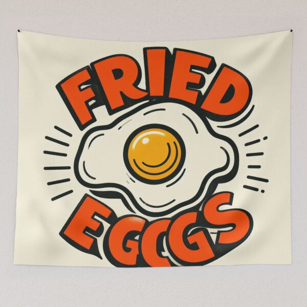 Item preview, FRIED EGGGS designed and sold by Rectoryprint.