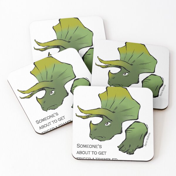 Item preview, Someone's about to get Tricer-a-trampled designed and sold by Byron McBride.