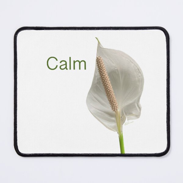 Item preview, Calm, peace lily designed and sold by Josephine Ethereal.