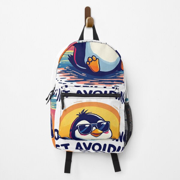 Item preview, Penguin wearing sunglasses saying not shipping just avoiding sunny morning designed and sold by cafegrafis.