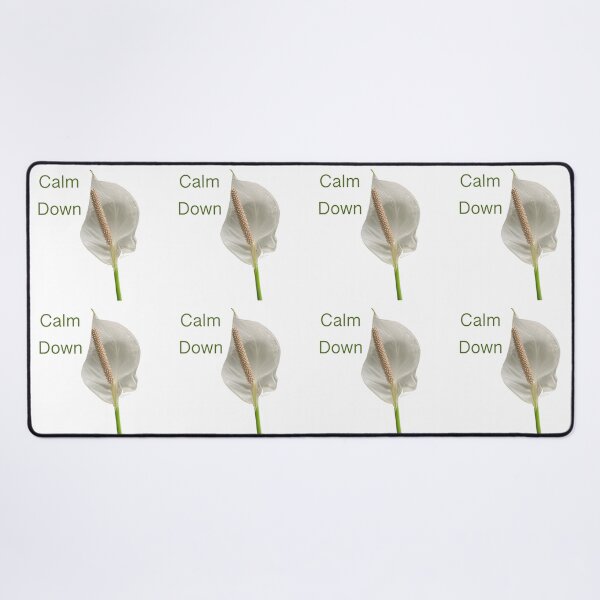 Item preview, Calm down, peace lily designed and sold by Josephine Ethereal.