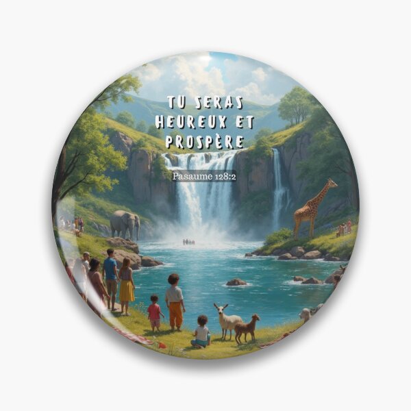 Item preview, Tu seras heureux et prospère —Psaume 128:2 (French) designed and sold by Jovyharts.
