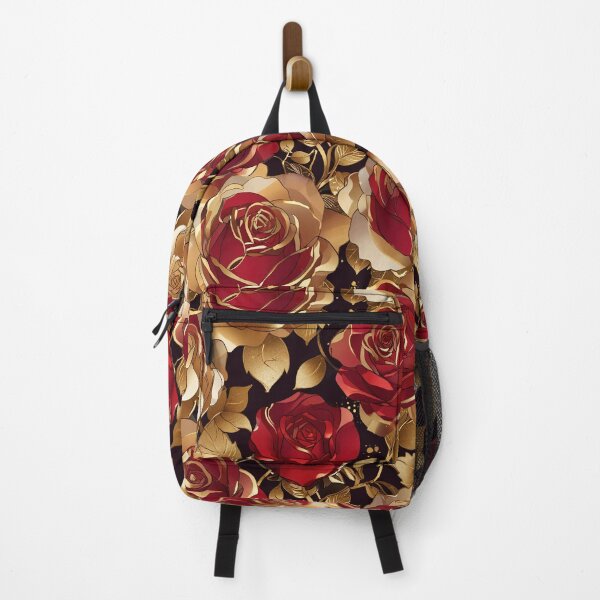Item preview, Red and Gold Rose designed and sold by CoolPixels.