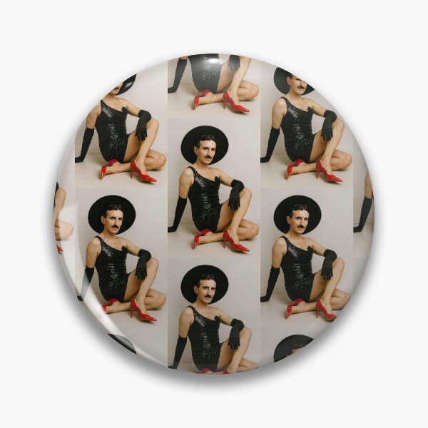 Item preview, Current and Couture - Nikola Tesla - Offset Grid Option designed and sold by WheelieGdArt.