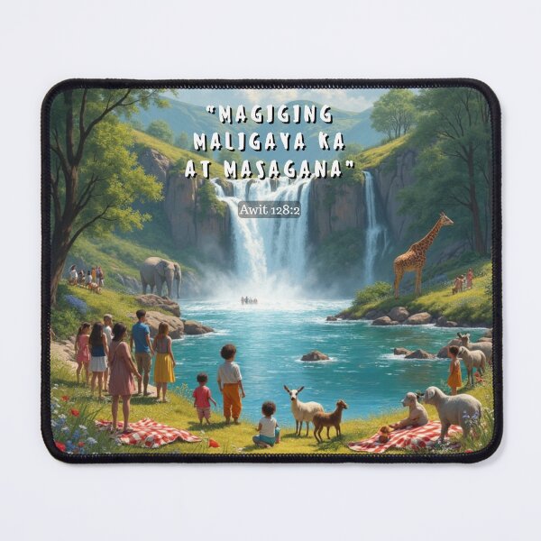 Item preview, Magiging maligaya ka at masagana —Awit 128:2 (Tagalog) designed and sold by Jovyharts.