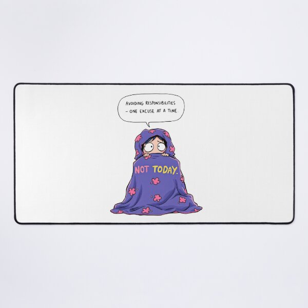 Item preview, Cartoon of a woman wrapped in a blanket with a thought bubble above her designed and sold by cafegrafis.
