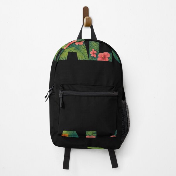 Item preview, Tropical Aloha Letters with Hawaiian Floral Pattern designed and sold by haitrieuic96.