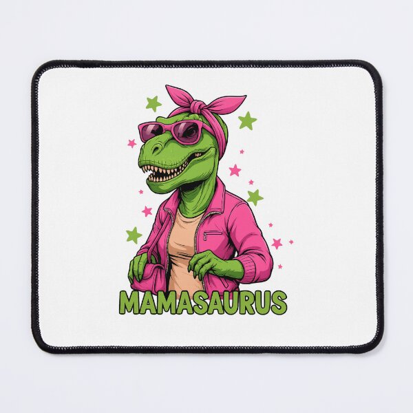 Item preview, Cool Mamasaurus Dinosaur in Retro Pink Style designed and sold by haitrieuic96.