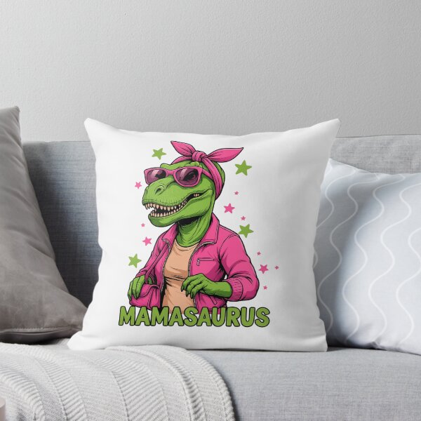 Item preview, Cool Mamasaurus Dinosaur in Retro Pink Style designed and sold by haitrieuic96.