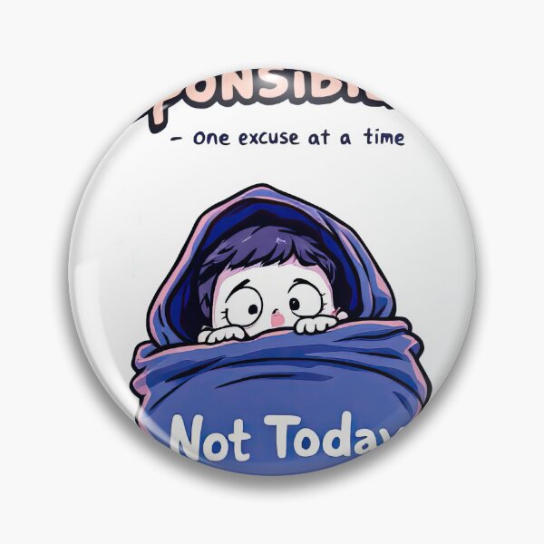 Item preview, A cartoon image of a person wrapped in a blanket with the words avoiding responsibilities designed and sold by cafegrafis.
