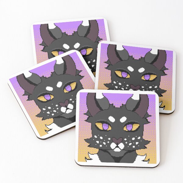 Item preview, Ravenpaw warrior cats pixel art designed and sold by Uncanny.vallee.