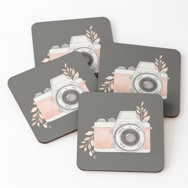 Item preview, pink vintage camera designed and sold by obinsuma.