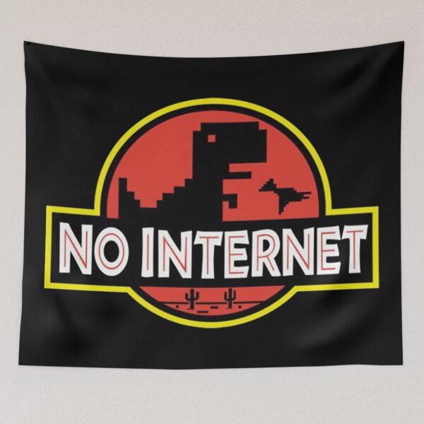Item preview, No Internet – Jurassic Survival Mode designed and sold by BK-Fishing.