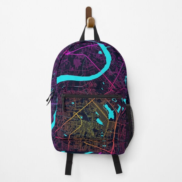 Item preview, Pak Kret City Map Nonthaburi, Thailand - Neon designed and sold by deMAP.