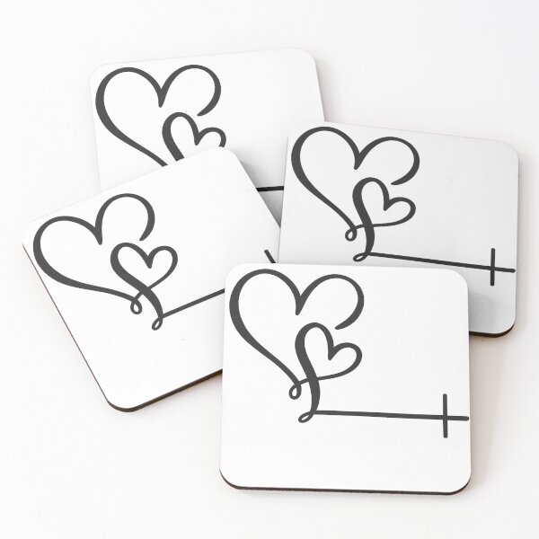 Item preview, Faith Love Hearts with Cross Minimalist Symbol designed and sold by haitrieuic96.