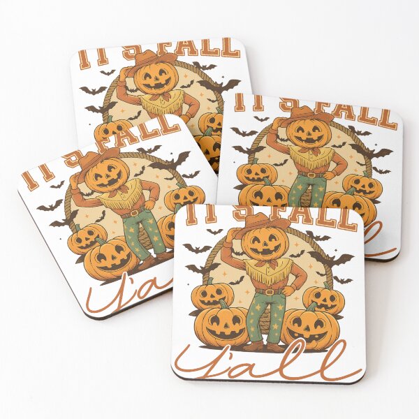 Item preview, Funny Pumpkin Cowboy Fall Y’all Design with Bats designed and sold by haitrieuic96.