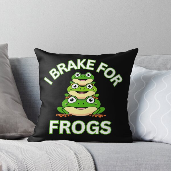 Item preview, I Brake For Frogs and Toads  designed and sold by CheryleaDesigns.