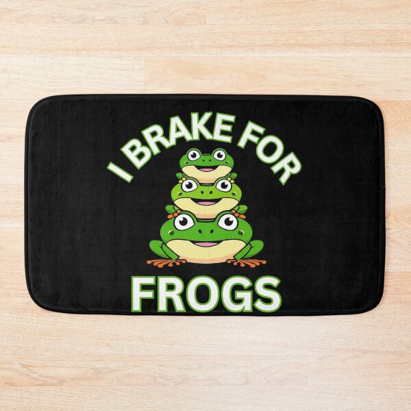 Item preview, I Brake For Frogs and Toads  designed and sold by CheryleaDesigns.