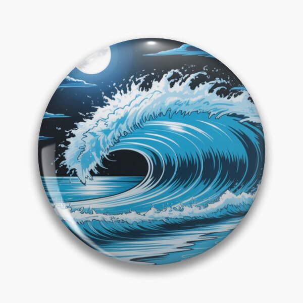 Item preview, Night Wave designed and sold by oxanaraju.