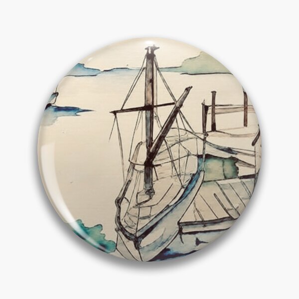 Item preview, Docked in Long Beach designed and sold by DanielByramArt.