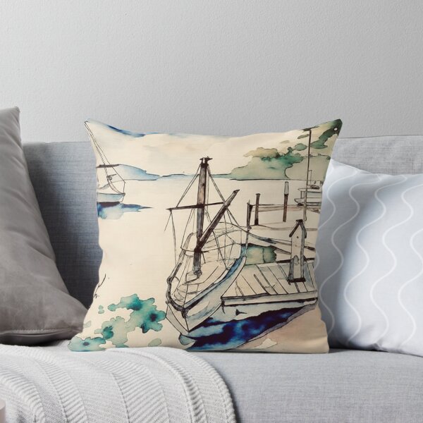 Item preview, Docked in Long Beach designed and sold by DanielByramArt.