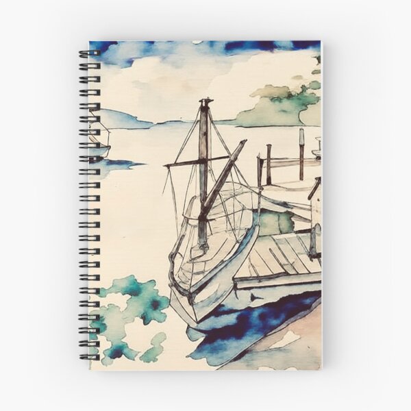 Item preview, Docked in Long Beach designed and sold by DanielByramArt.