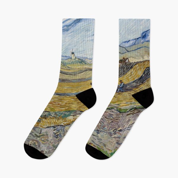 Item preview, Enclosed Field with Ploughman by Van Gogh designed and sold by KAI-Studio.