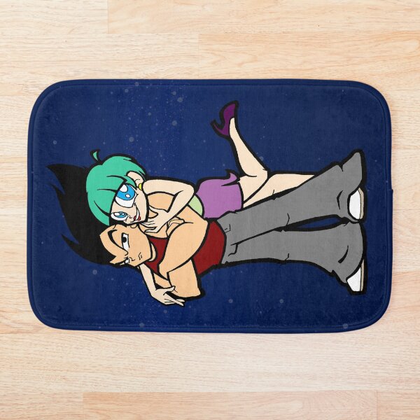 Item preview, A Girl and her Space Boyfriend designed and sold by Happy Bitey Snake.