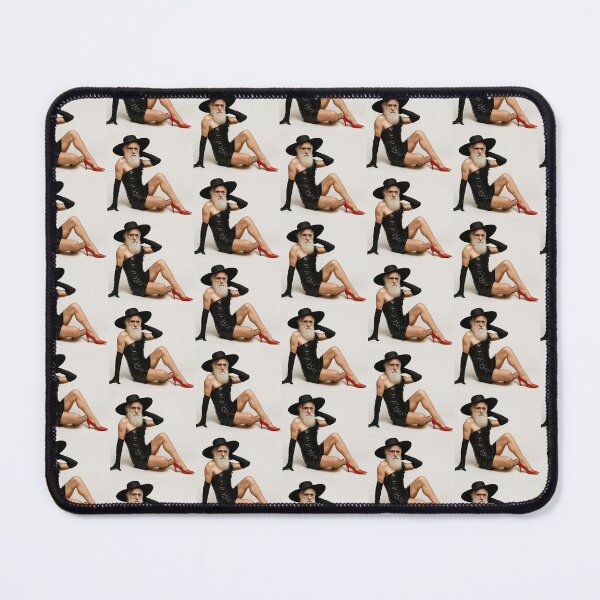 Item preview, The Origin of Fabness - Charles Darwin - Offset Grid Option designed and sold by WheelieGdArt.