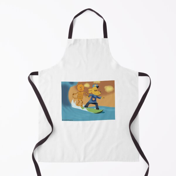 Item preview, Dogman and Petey on the beach designed and sold by silkymarion.